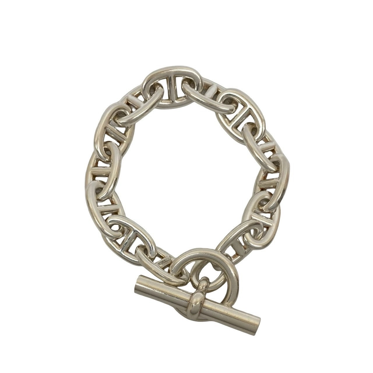 ア*ル様 百貨店購入 未使用 HERMES シェーヌダンクル gm 13コマ 百貨店