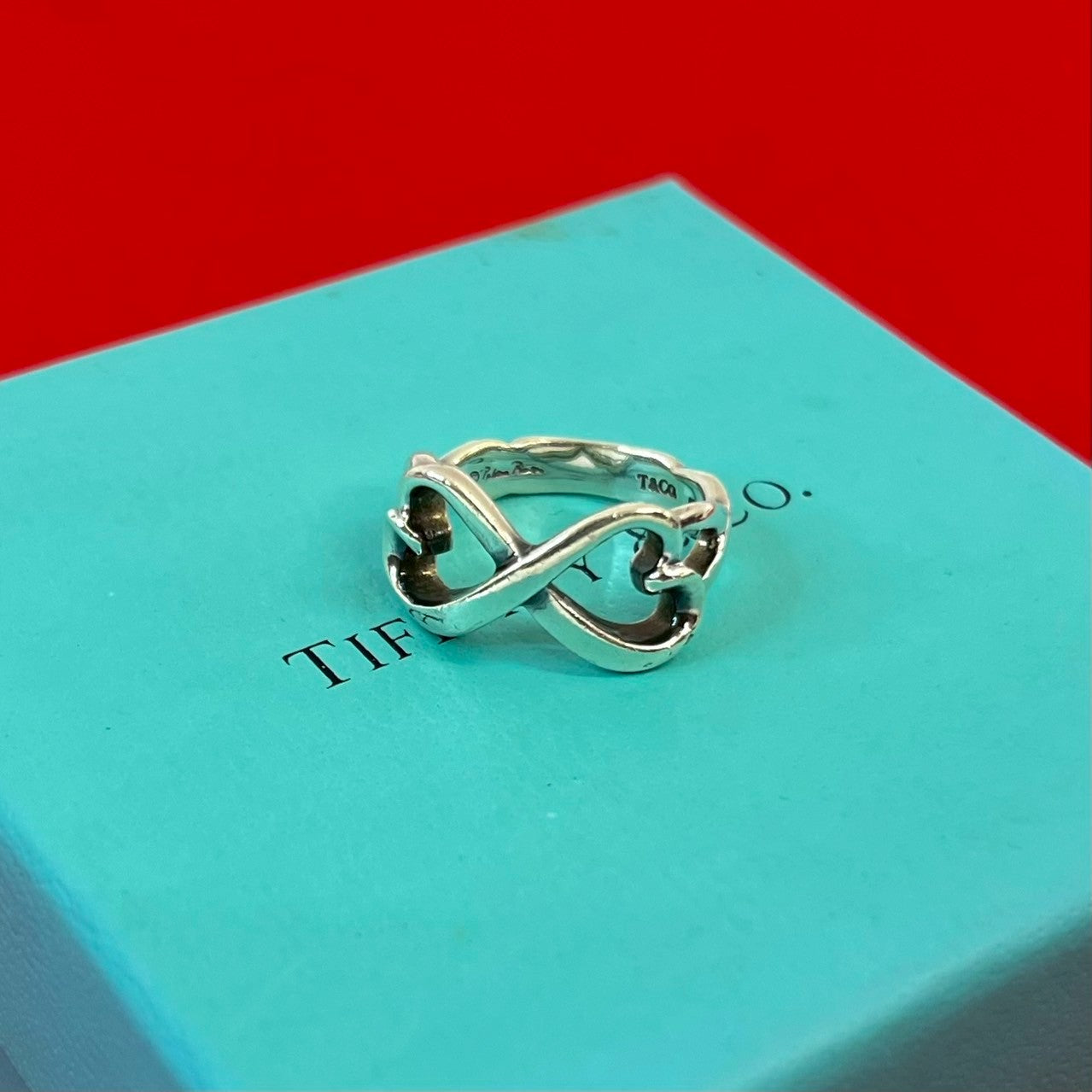 TIFFANY&Co. ティファニー ダブル ラビング ハートリング 指輪 – Trip