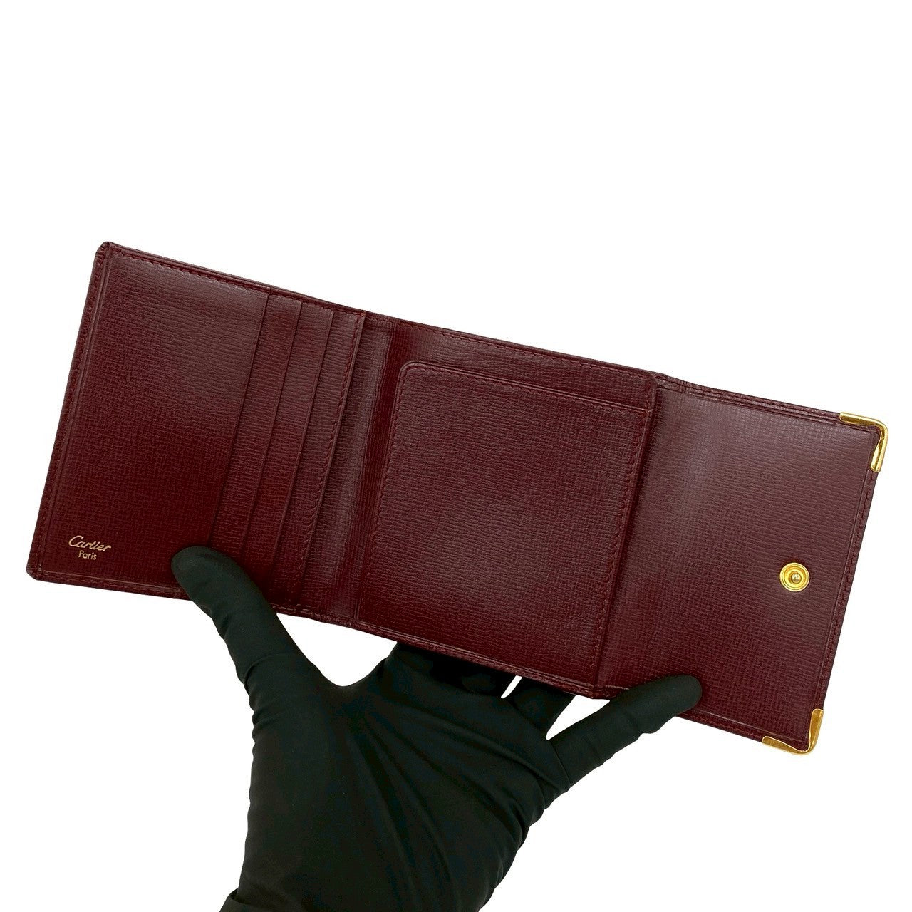 CARTIER カルティエ (Vintage) 三つ折り財布 – Trip