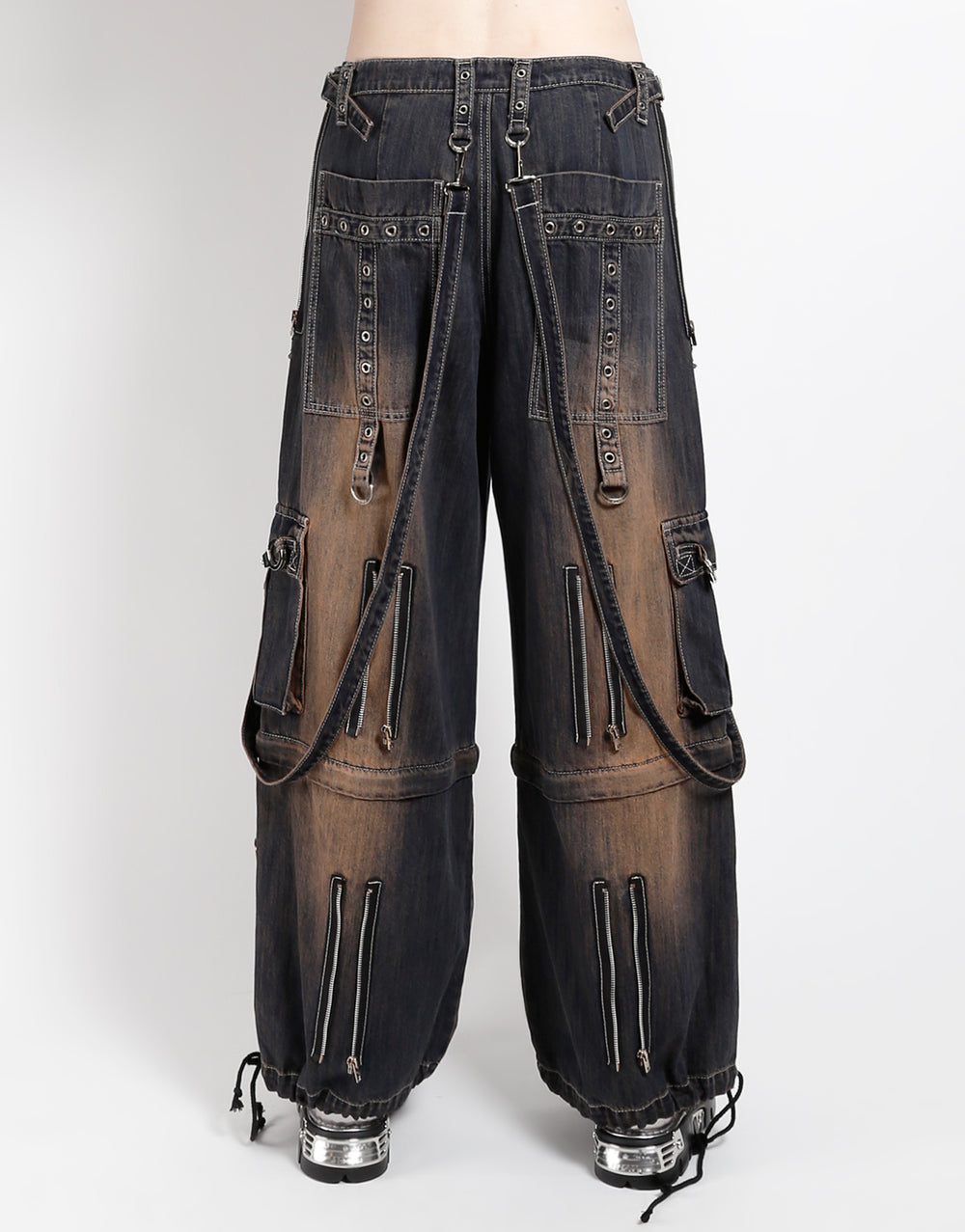 TRIPP NYC - ZIP LOCK PANT DIRTY WASH BLUE DENIM