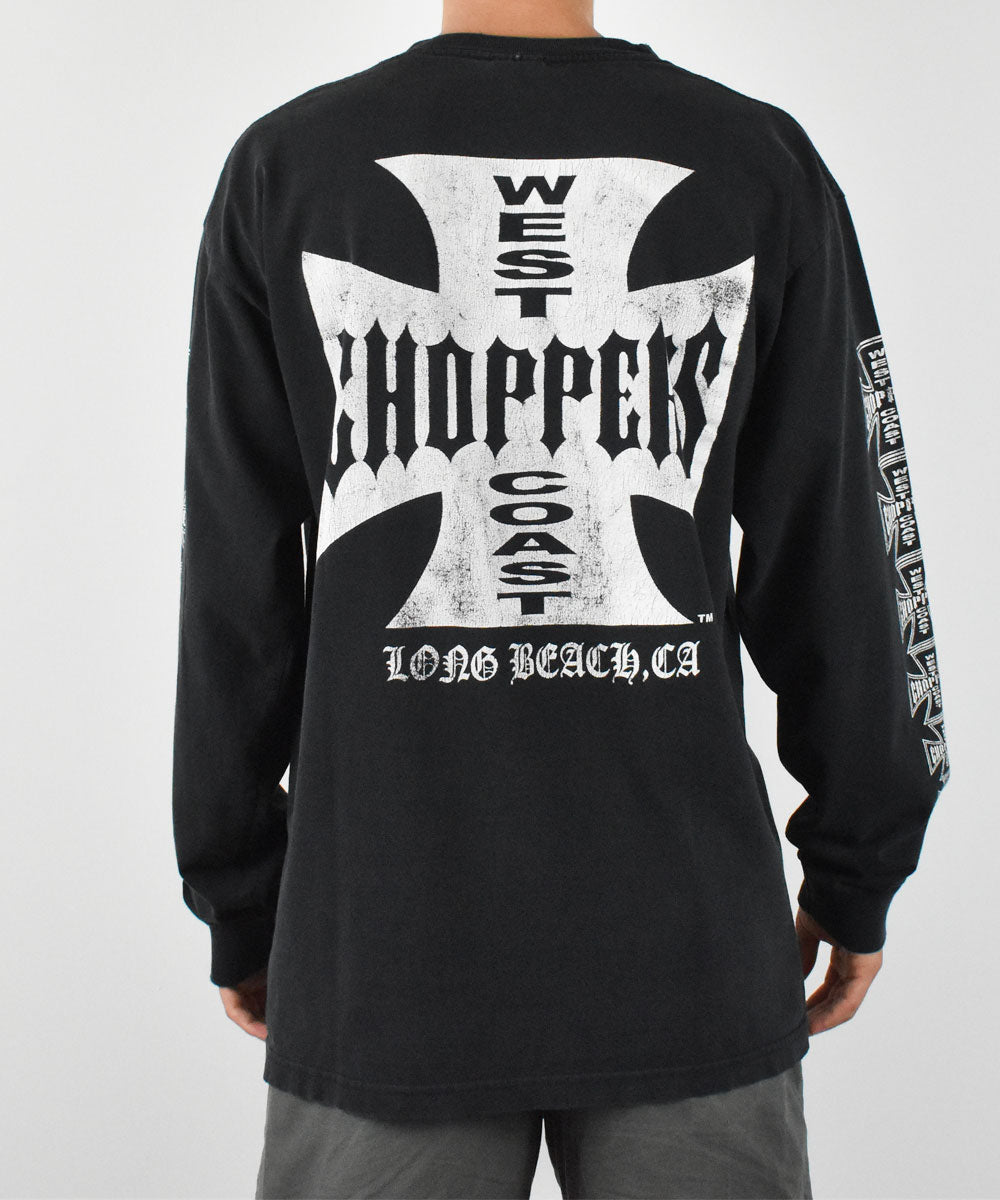 ▷ Vintage West Coast Choppers Long-Sleeve 1990s | TWOVAULT