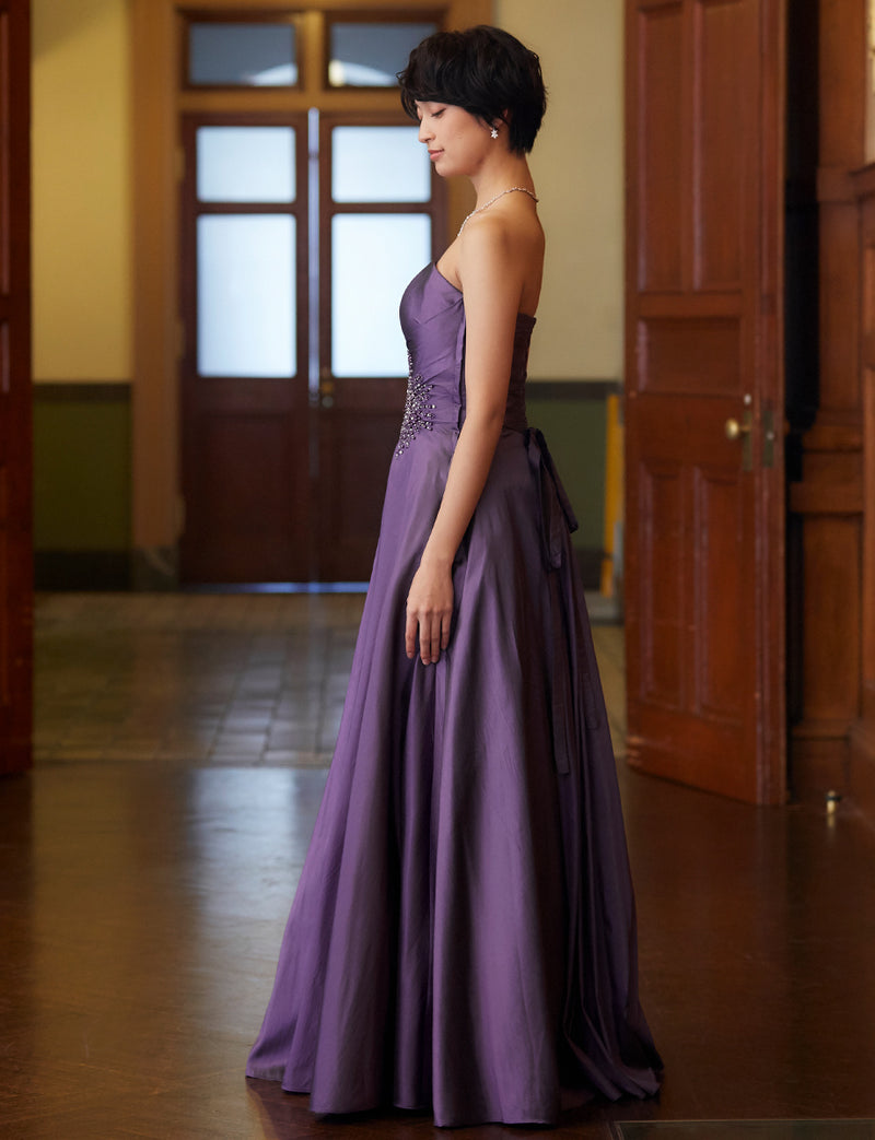 紫 ステージドレス 演奏会ドレス｜Fine Feathers・TH1432-1-PM – TWEED