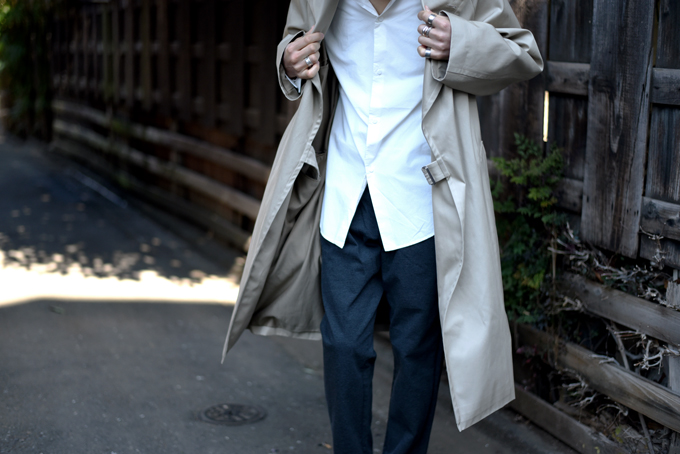 COMOLI-コットンギャバ タイロッケンコート- | twelve blog