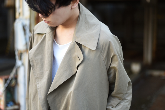 COMOLI -Cotton Nylon Tielocken Coat- | twelve blog
