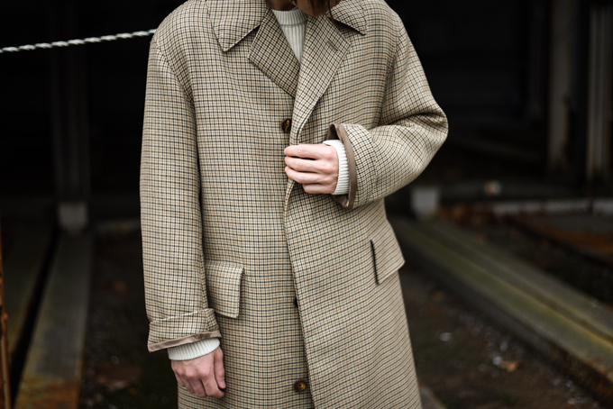 AURALEE -Check Long Coat & Beaver Melton Coat- | twelve blog