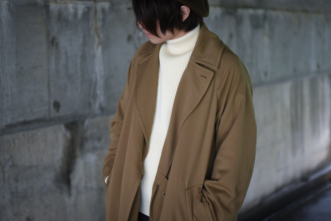 COMOLI -Wool Padding Tielocken Coat- | twelve blog