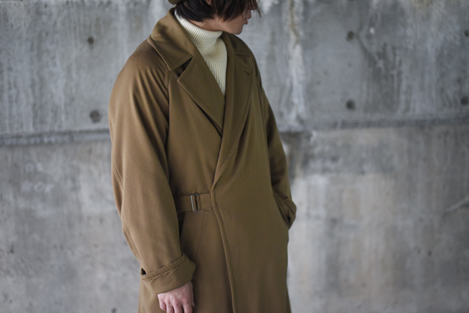 COMOLI -Wool Padding Tielocken Coat- | twelve blog