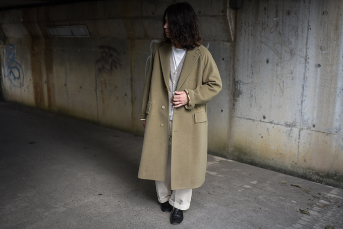 AURALEE -Cashmere Wool Mosser Chesterfield Coat- | twelve blog