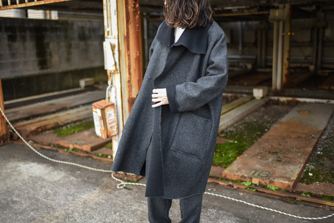 MITTAN -ウールシルクリバーコート＆半纏コート- | twelve blog