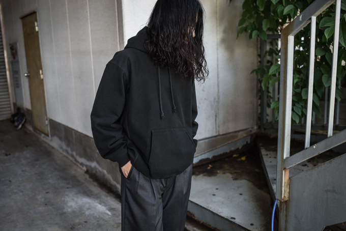 AURALEE -Super Milled Sweat P/O Parka- | twelve blog