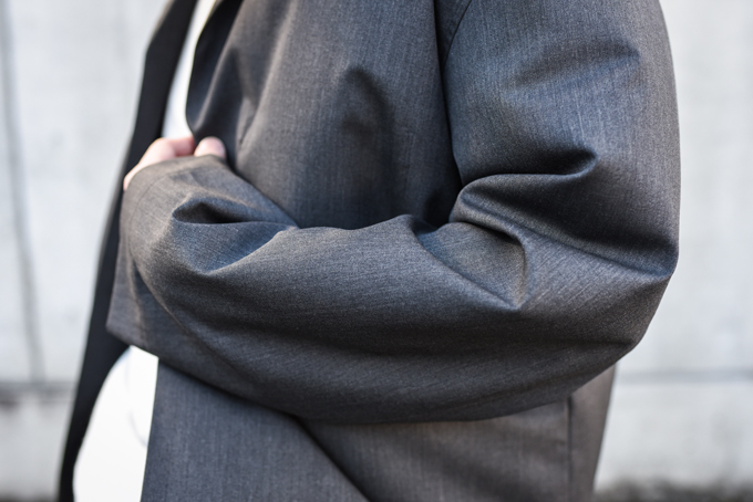 AURALEE -Wool Silk Tropical Shirts Jacket & Wide Slacks- | twelve blog