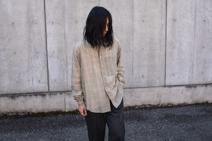 AURALEE -Super Light Check Big Shirts- | twelve blog