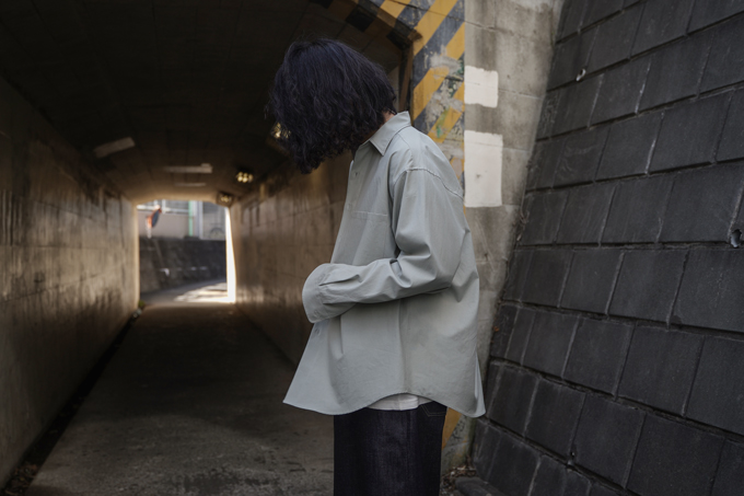 AURALEE -Washed Finx Twill Big Shirts- | twelve blog