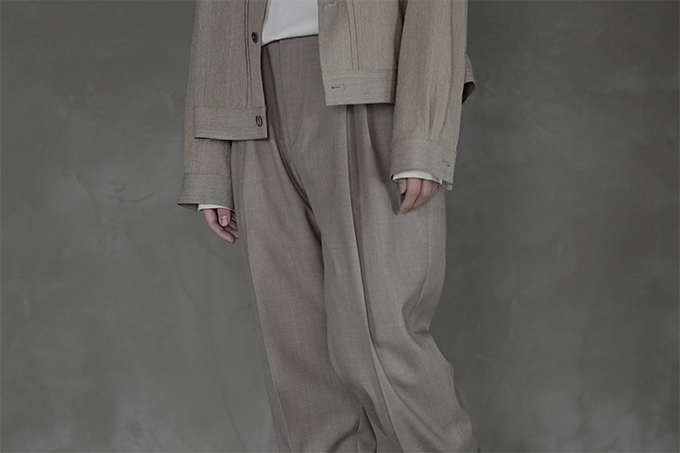 AURALEE -Washable Wool Tropical Slacks- | twelve blog