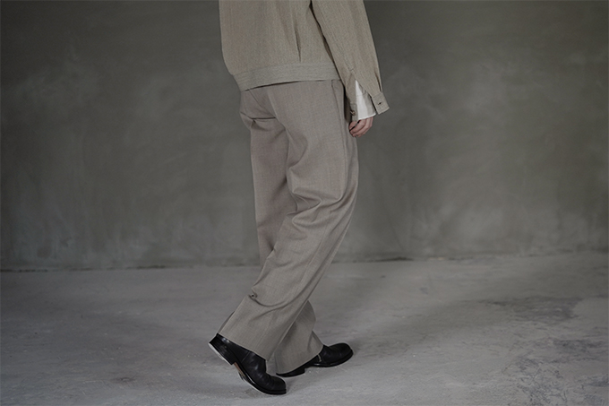 AURALEE -Washable Wool Tropical Slacks- | twelve blog