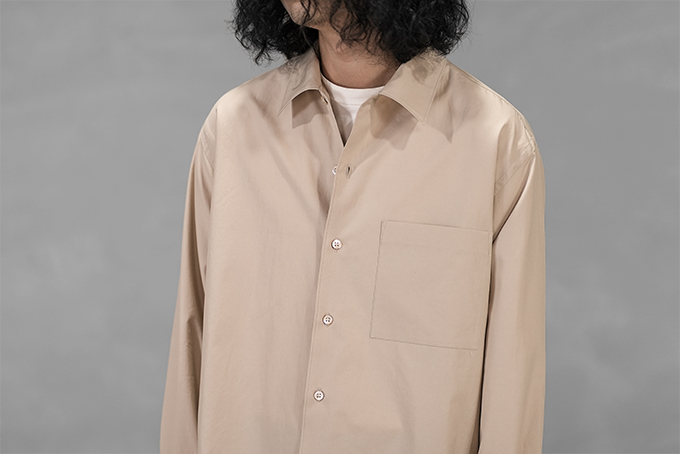 AURALEE -Washed Finx Twill Box Shirts- | twelve blog