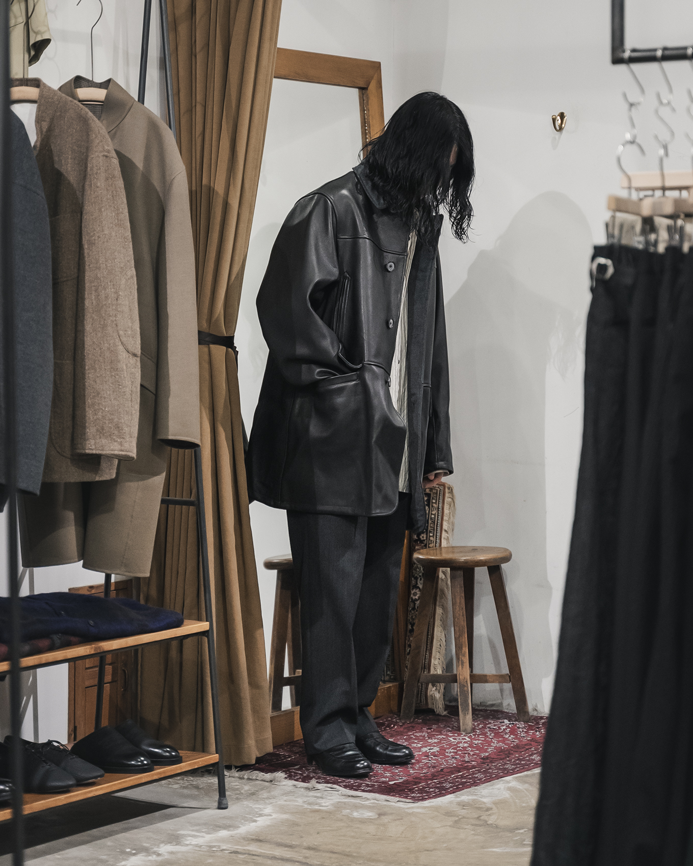 twelve BLOG | MAATEE&SONS -Shawl Collar Cardigan, French Karsey