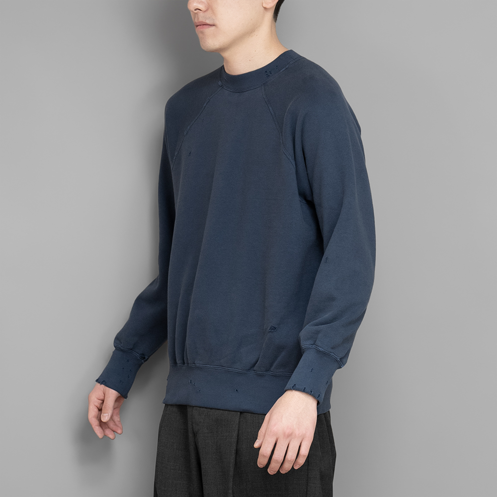MAATEE&SONS / SWEAT (掠れNavy) | twelve