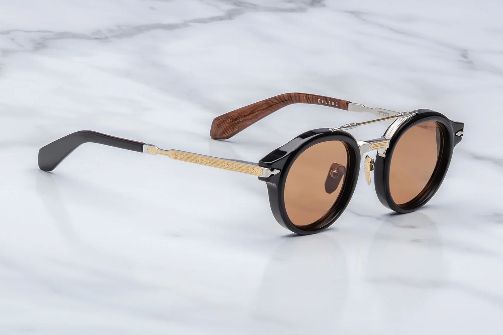Jacques Marie Mage | Delage in Noir X Sunglasses - twelvesixtynine