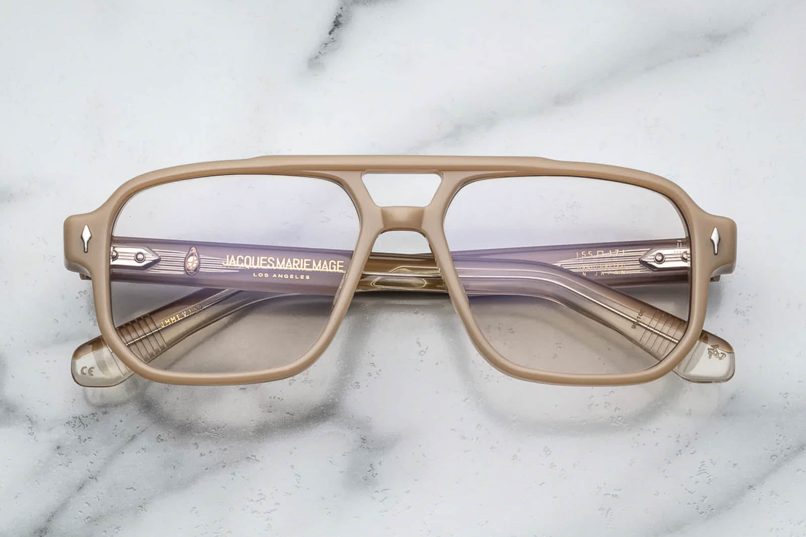 Jacques Marie Mage | Evans in Hazel Eyeglasses - twelvesixtynine