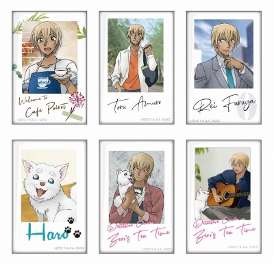 名探偵コナン ゼロの日常 ライフスタイルシリーズ スクエア缶バッジ