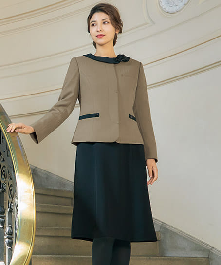 MARY QUANT】全2色・ジャケット（ストレッチ・ホームウォッシャブル