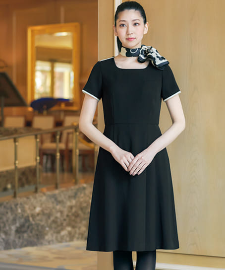 MARY QUANT】全1色・ワンピース（ストレッチ・ホームウォッシャブル