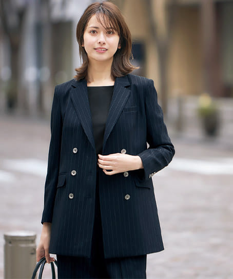 YUKI TORII】ジャケット（エコ・ウォッシャブル） YT4928 | 事務服