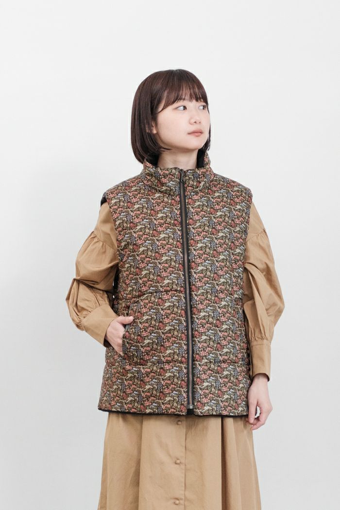 Porter des boutons ポルテデブトン リバティリバーシブルベスト(24AW