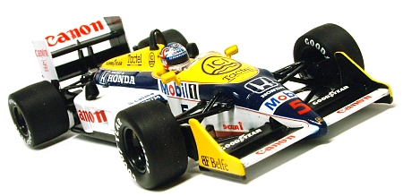 Williams Honda FW11B N.Mansell 1987 | ミニカー散財とほほ日記