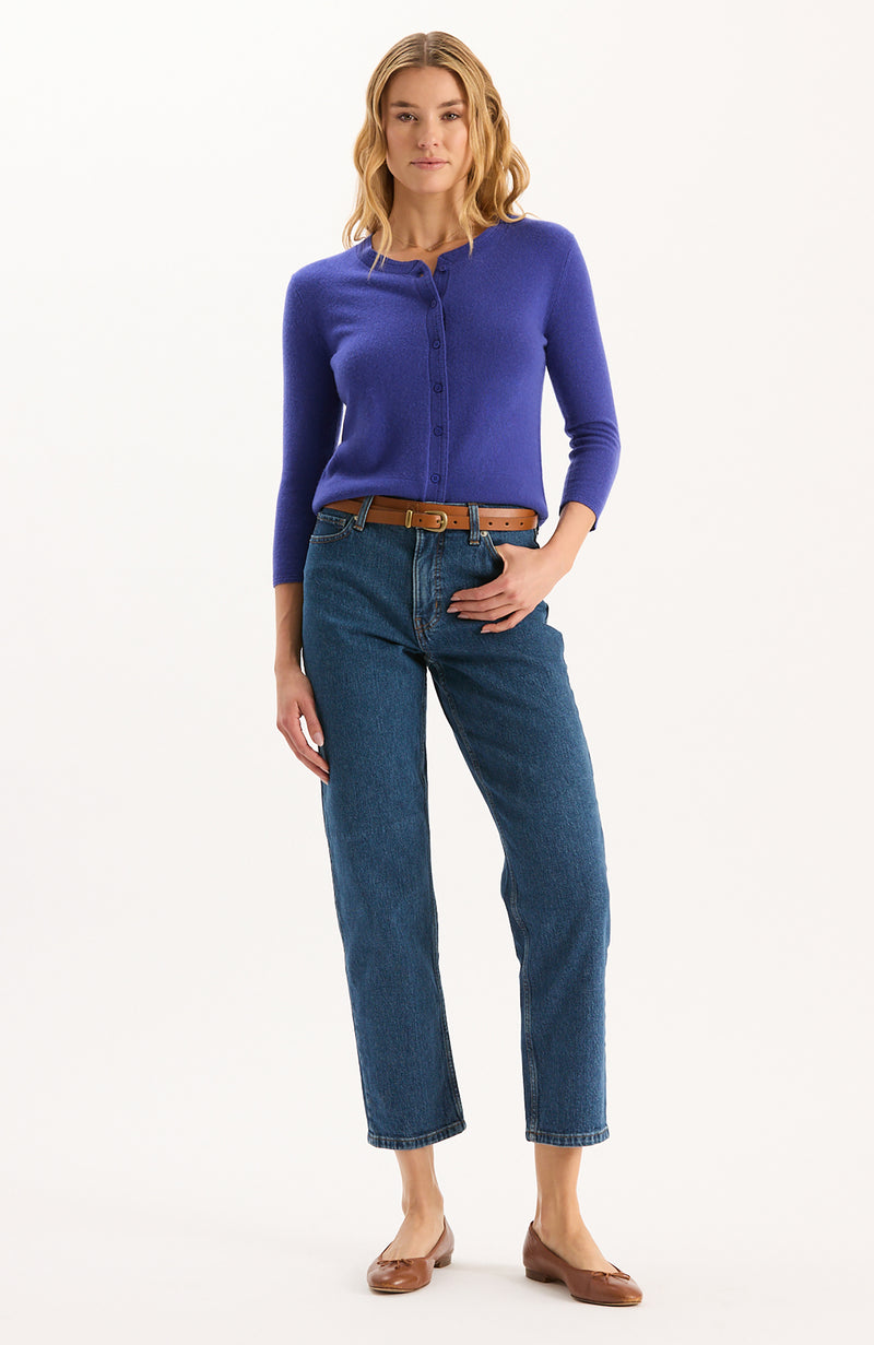 Marni Cashmere Cardigan - Regal Blue – tyler böe