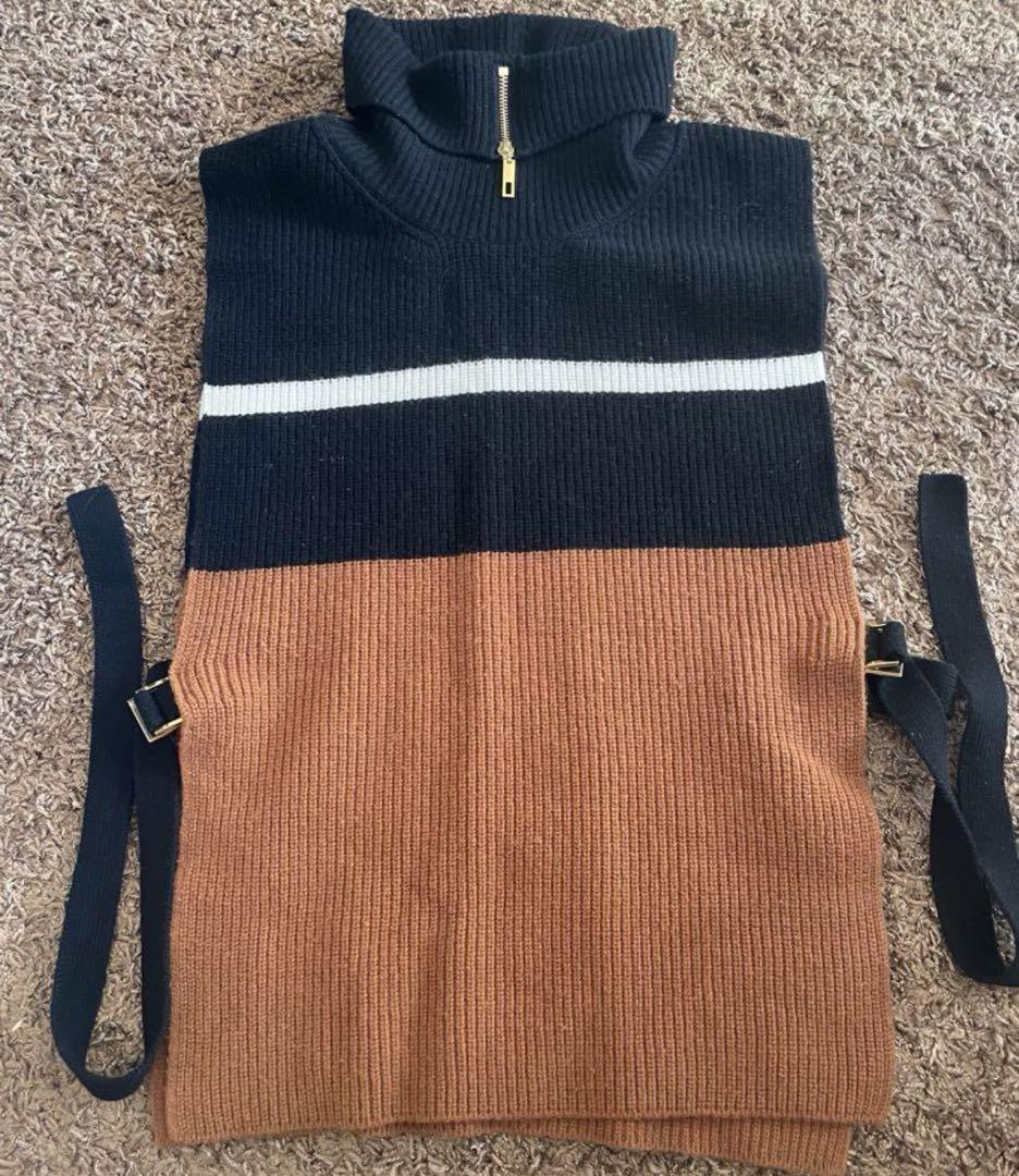 CULLNI Turtleneck Military Knit Vest 【公式通販】