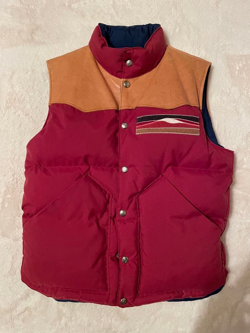 Rainbow Country Horsehide Down Vest