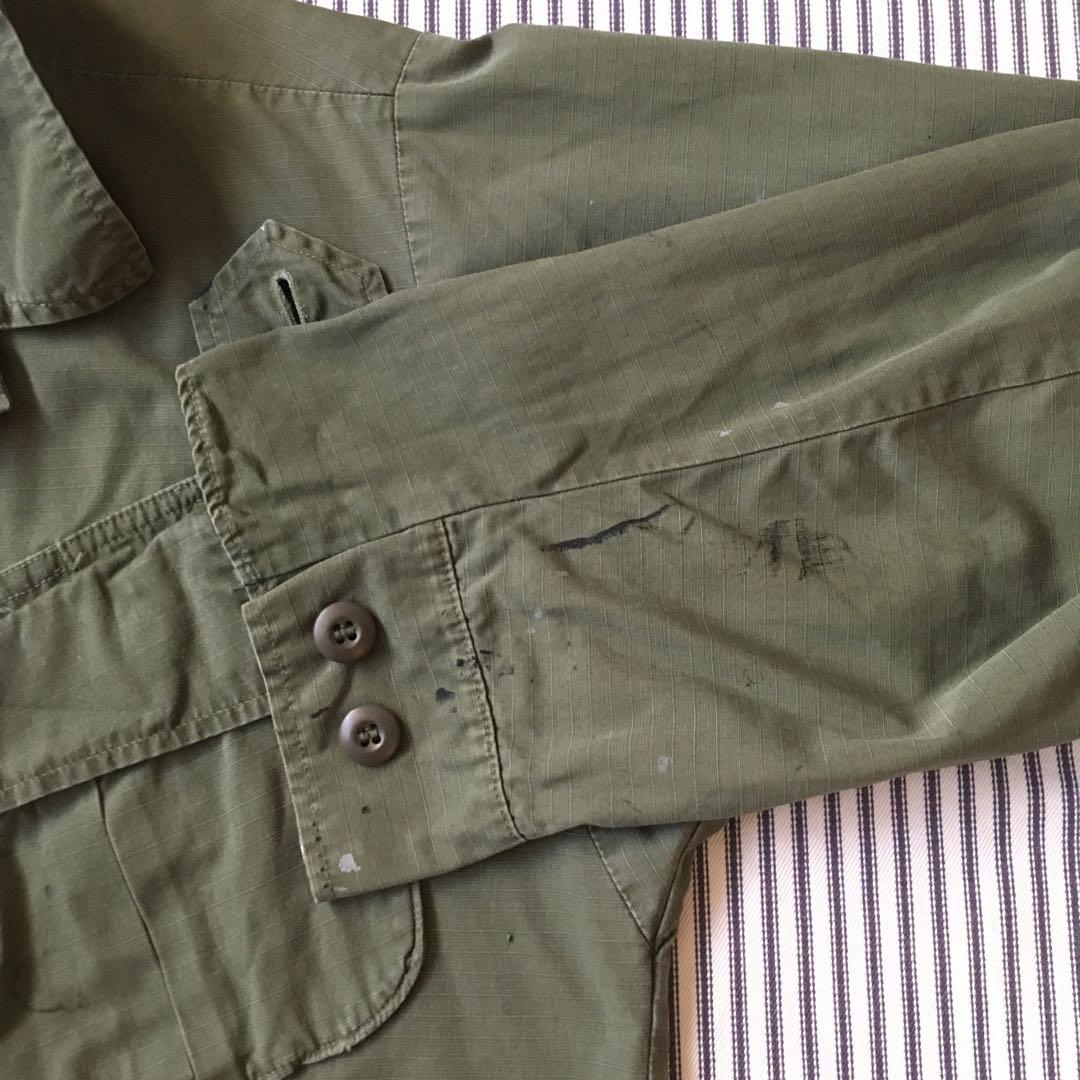 60's US ARMY Jungle Fatigue, M-S - www.mylearnnest.com