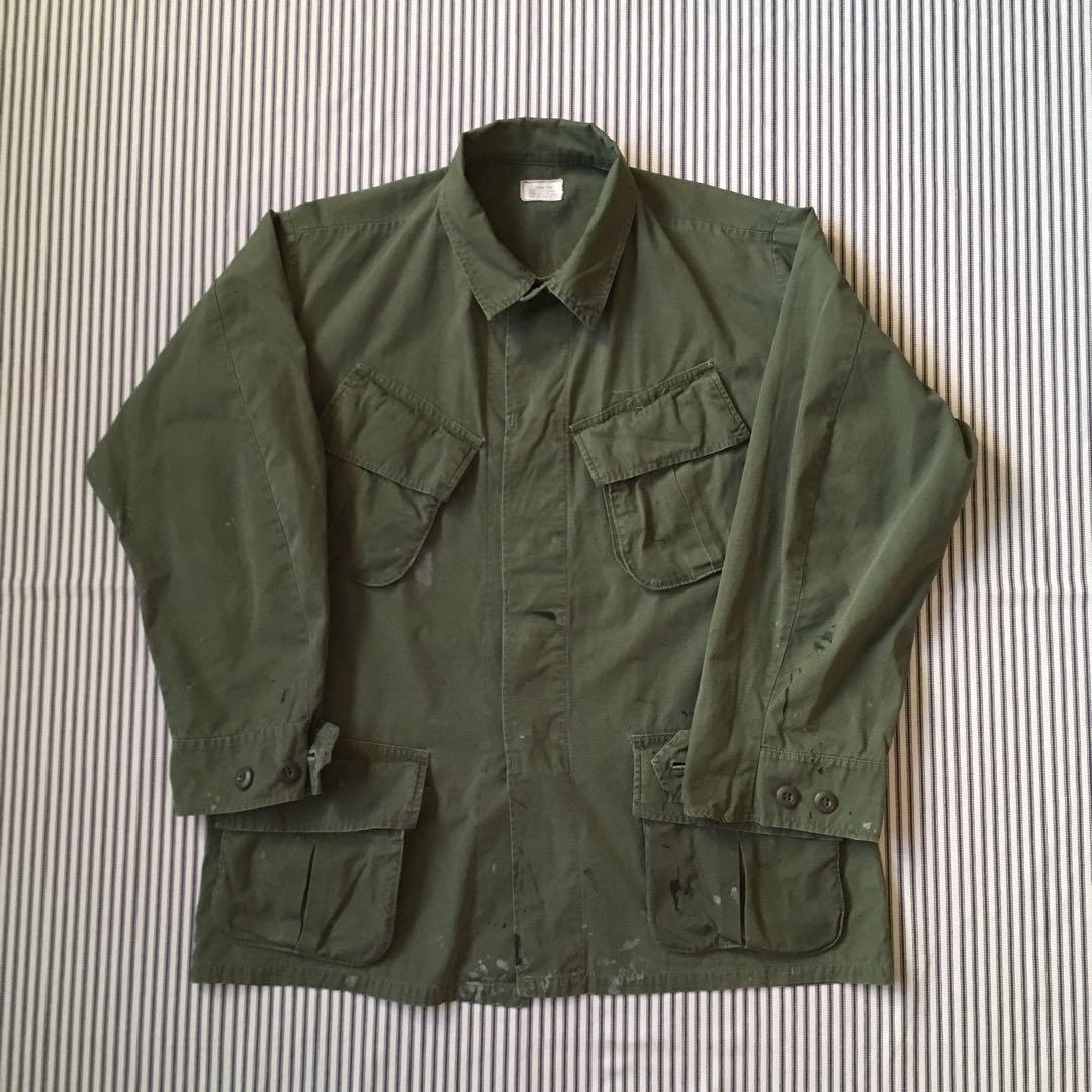 60's US ARMY Jungle Fatigue, M-S - www.mylearnnest.com