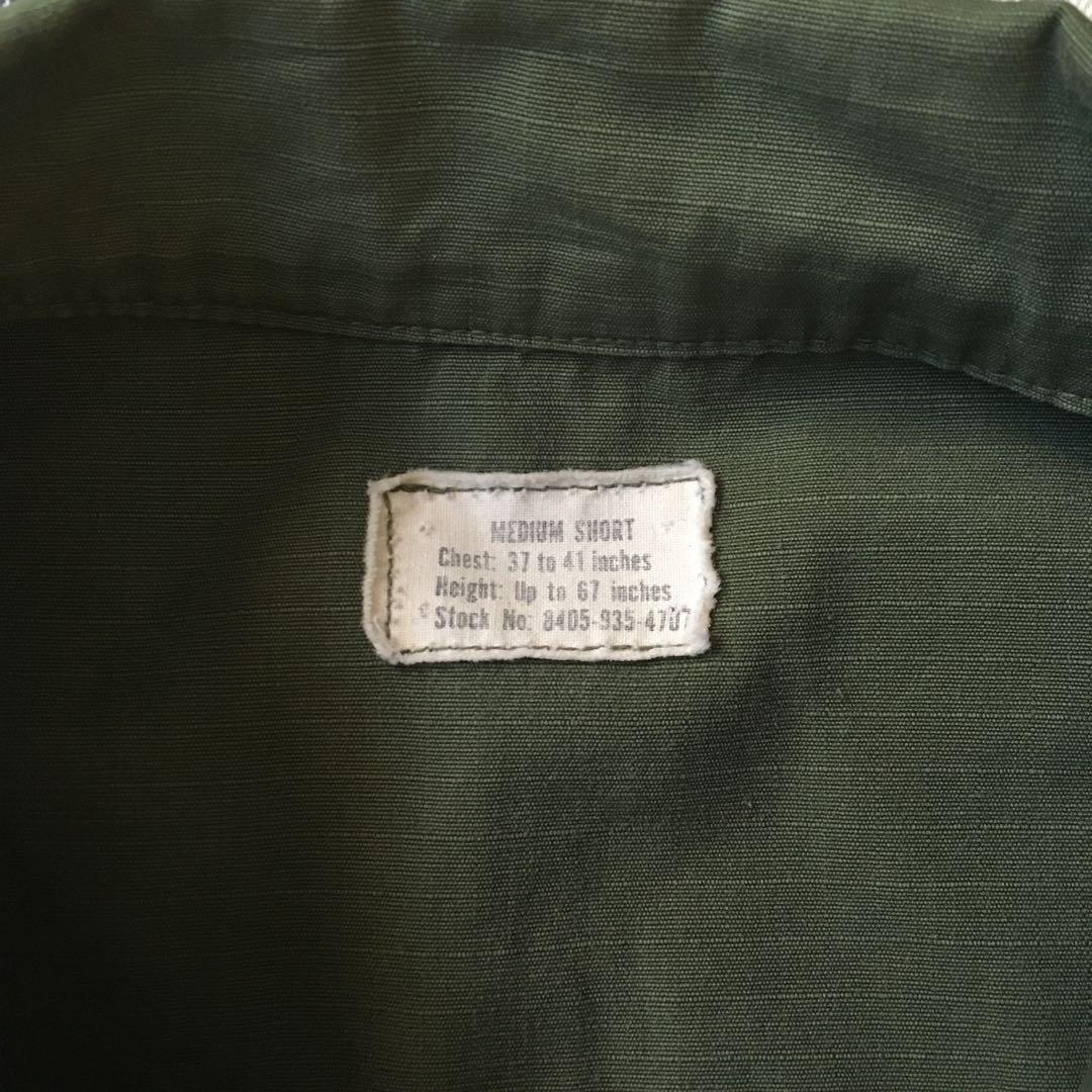 60's US ARMY Jungle Fatigue, M-S - www.mylearnnest.com