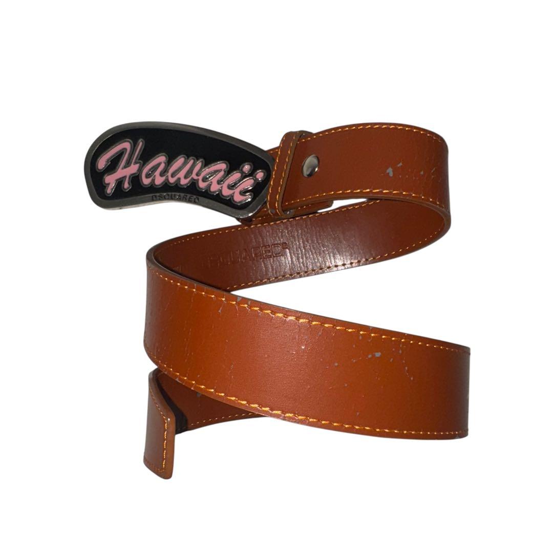Archive Dsquared 00s Hawaii Design Belt