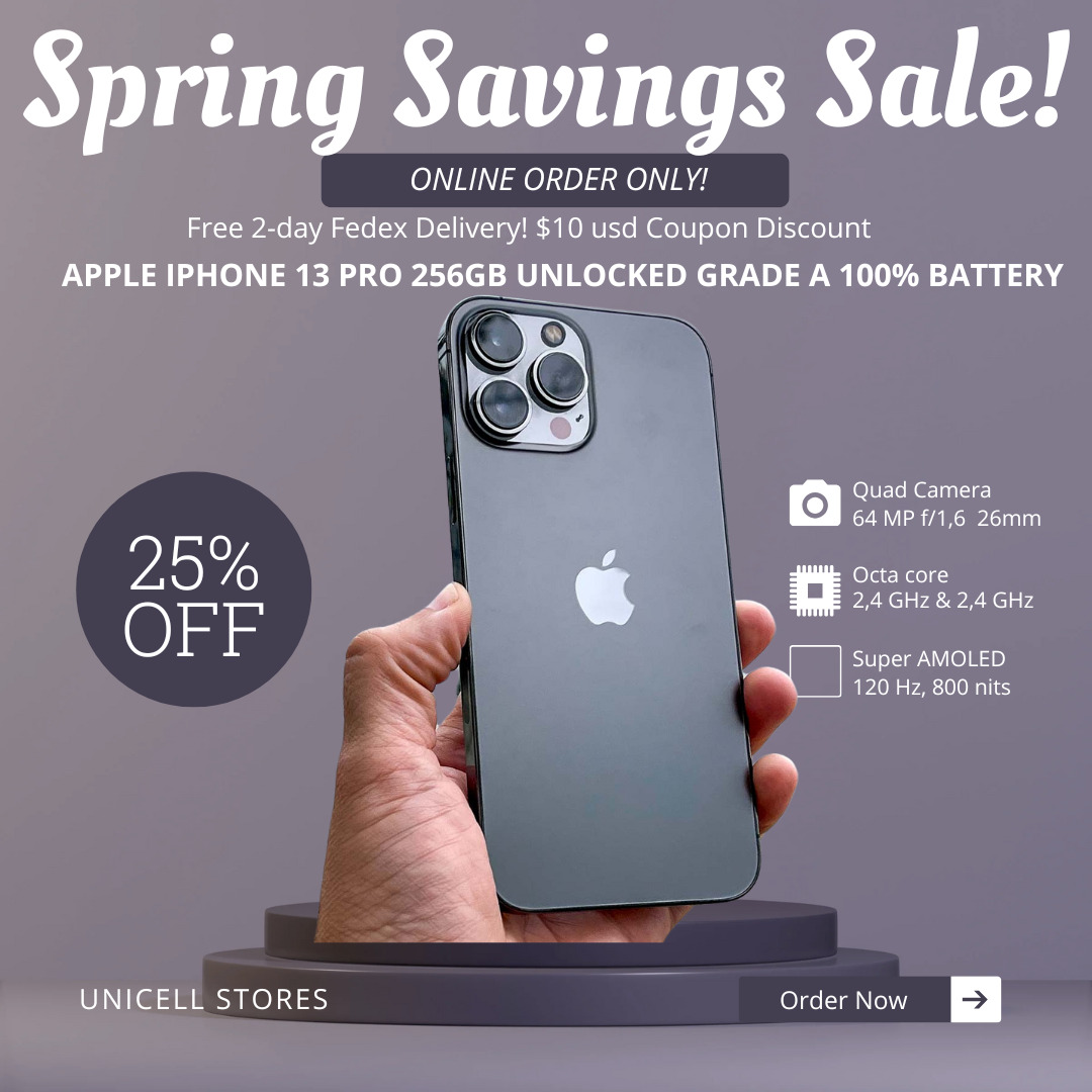 Apple iPhone 13 Pro - 256 GB - Graphite | Mercari