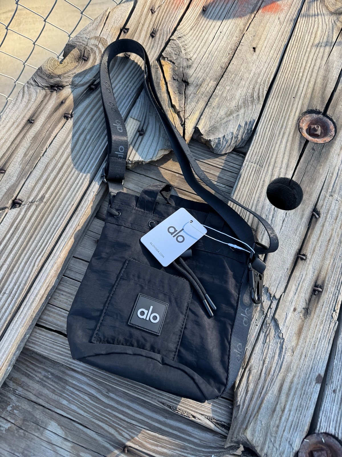 Alo Yoga “Cross Body Bucket Bag” New | Mercari