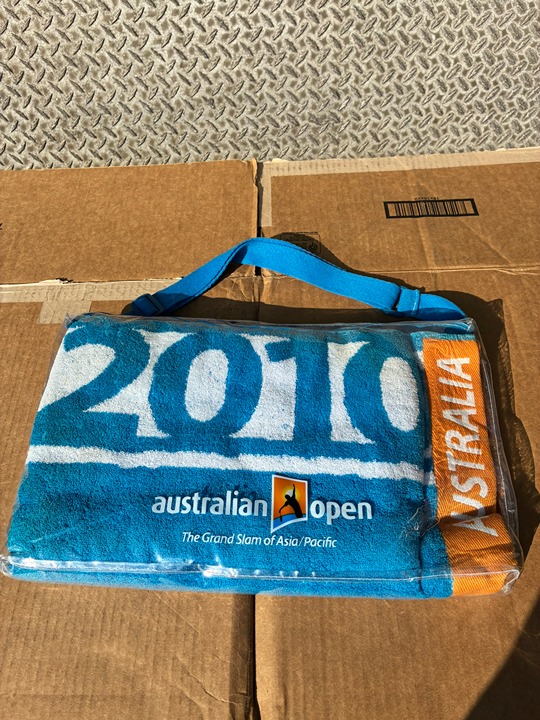 2010 AUSTRALIAN OPEN TENNIS GYM TOWEL New | Mercari