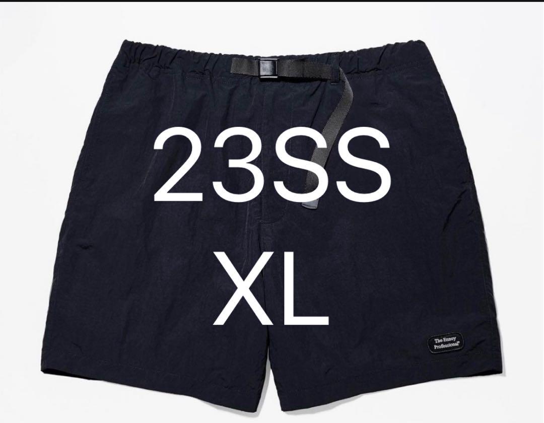 ennoy NYLON EASY SHORTS (BLACK) XLサイズ ENNOY Nylon Easy Shorts
