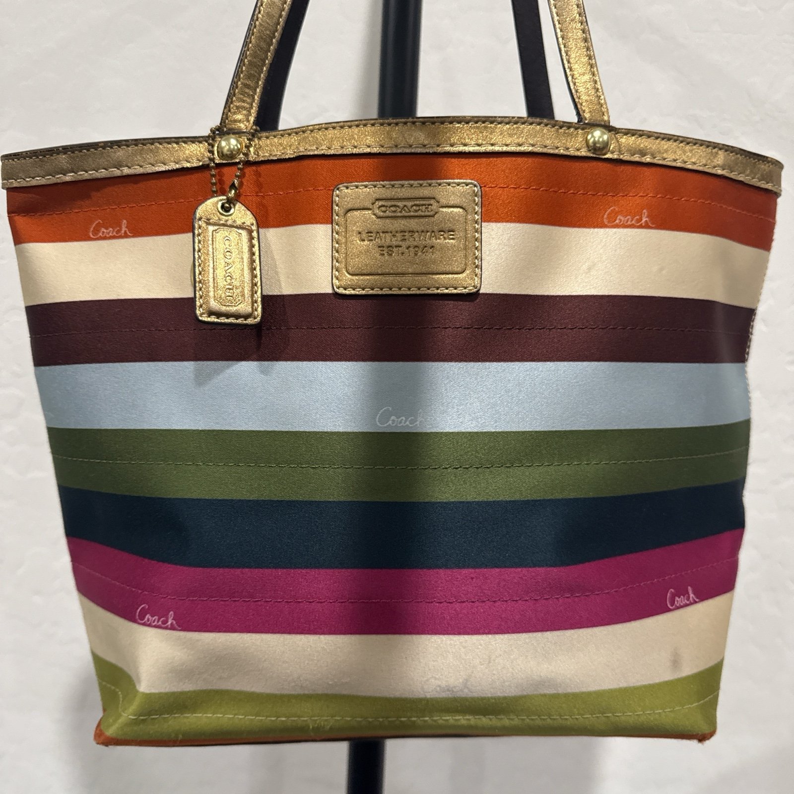 Coach Legacy Stripe 65th Anniversary 11126 | Mercari