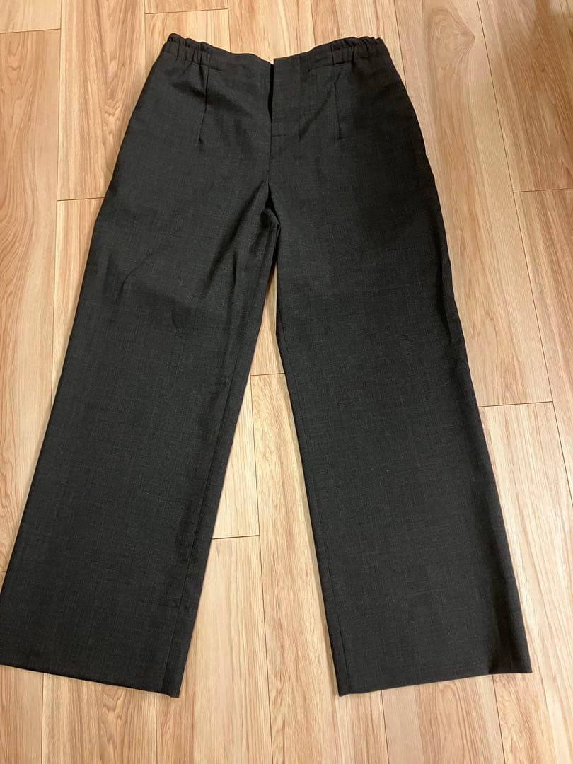 パンツ RE-PURPOSE 100%wool Casual Slacks pants RE-PURPOSE 100