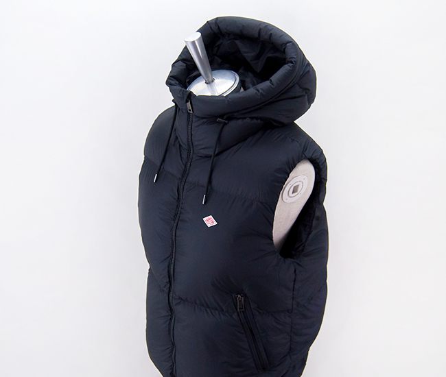 SOLDOUT】DANTON ダントン メンズ フードダウンベスト［DT-A0536MCR