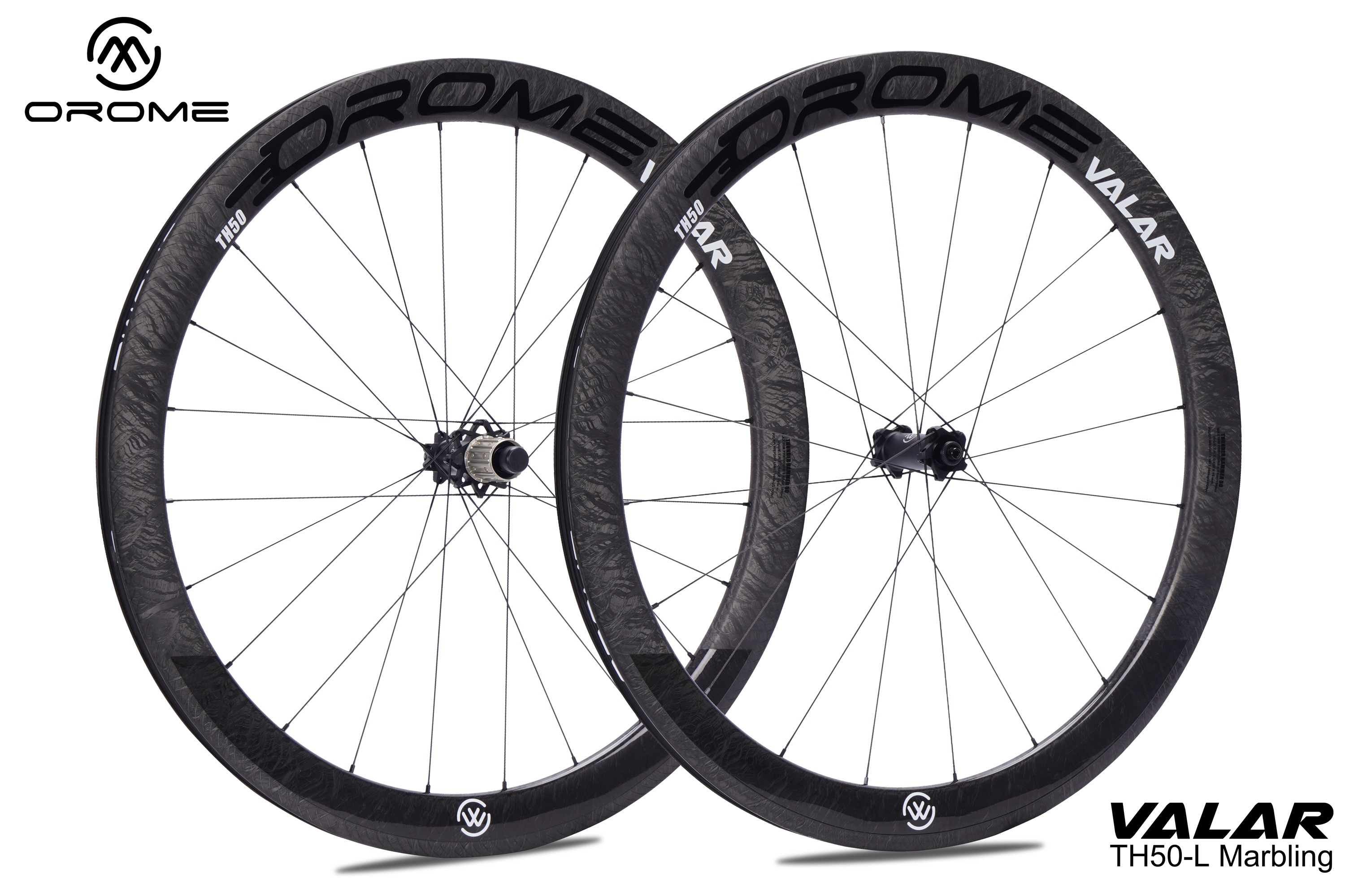OROME VALAR TH50 Carbon Road Rim Brake Wheelsets, Rim Brake Carbon