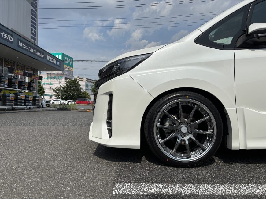 80系ノアも深リムに出来る！WEDS マーベリック 1410Sで激ツラに