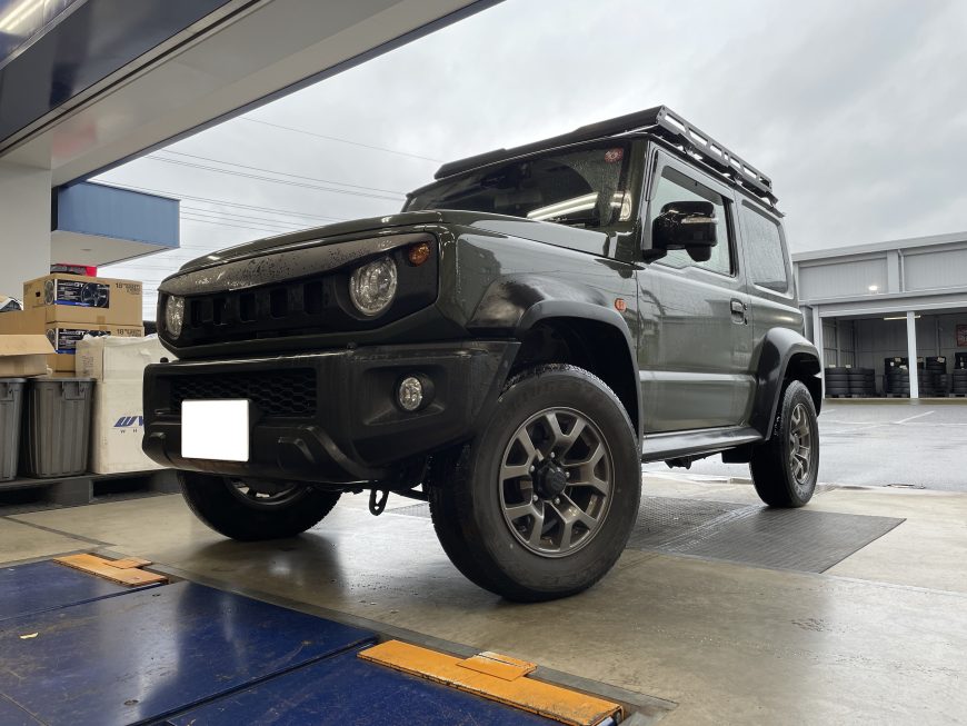 JB74 ジムニーシエラにデルタフォース オーバーランダー！TOYO