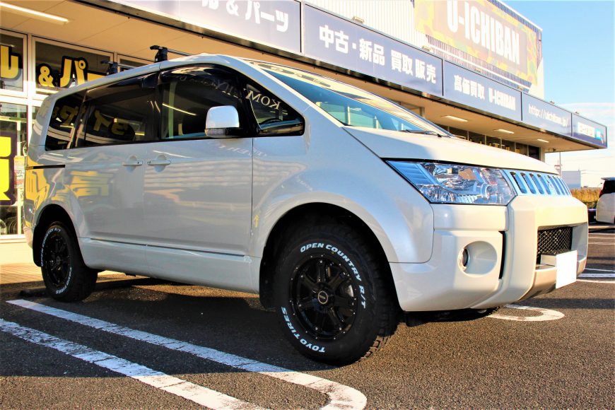 デリカD：5 にRAYS デイトナ FDX-D ＆ TOYO オープン