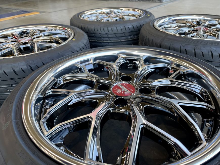 N-BOXを深リム＆ツライチで！クレンツェ エヴィータ クラインフォルム