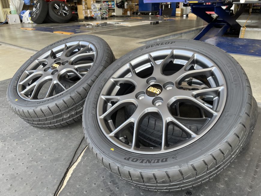 タントにGRコペン 純正 BBSホイールでインチアップ！流用技アリ